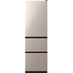 Hitachi 日立 HR3N6404EA-CNX 329公升 三門雪櫃 (新不銹鋼香檳色) (右門鉸) (包拆箱埋位)